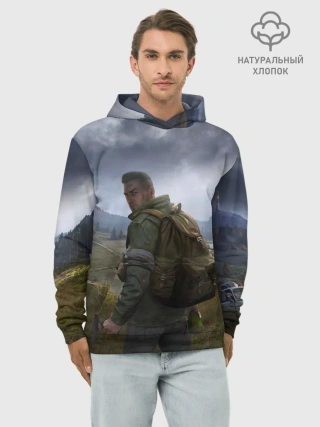 Худи мужской база хлопок / DAYZ POSTER | ДЕЙЗИ ПОСТЕР