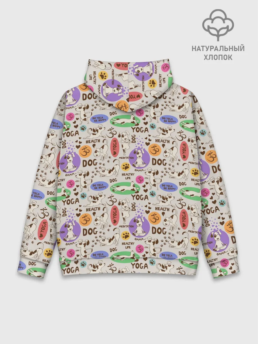 Худи мужской база хлопок / Йога