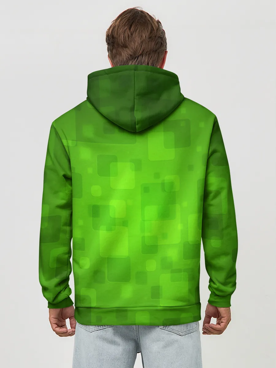 Худи мужской база хлопок / Minecraft