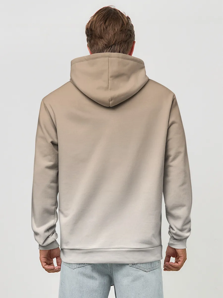 Худи мужской база хлопок / сова котик аниме