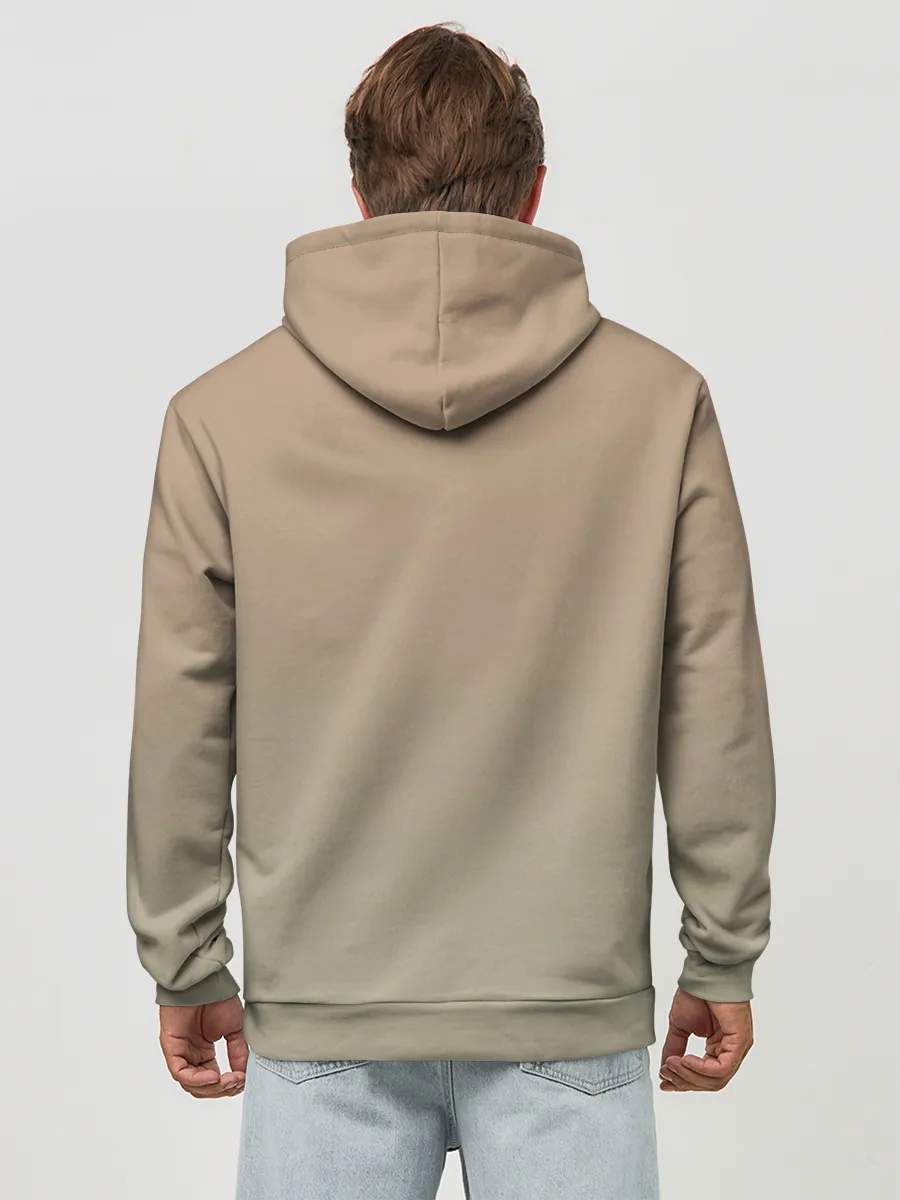 Худи мужской база хлопок / Девушка ящерица