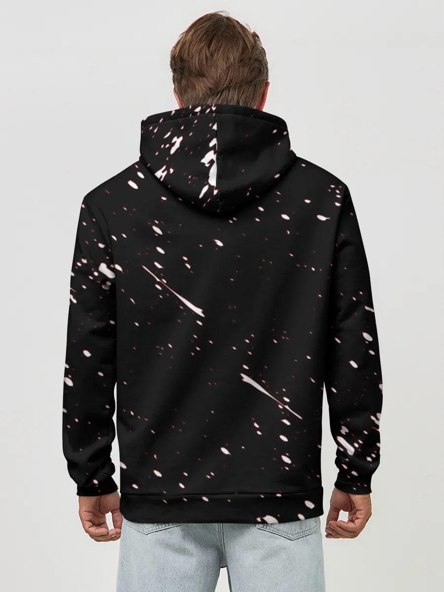 Худи мужской база хлопок / danganronpa logo