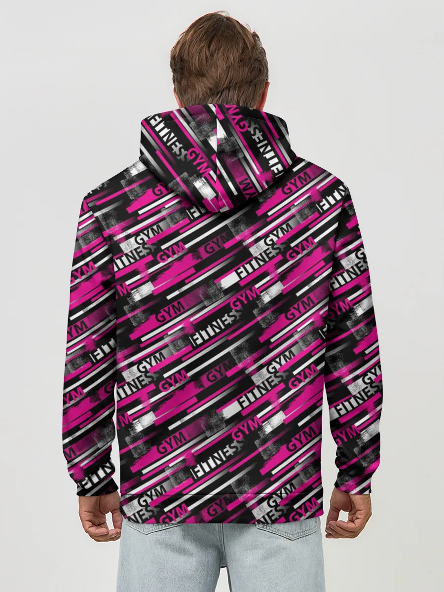 Худи мужской база хлопок / FITNESS