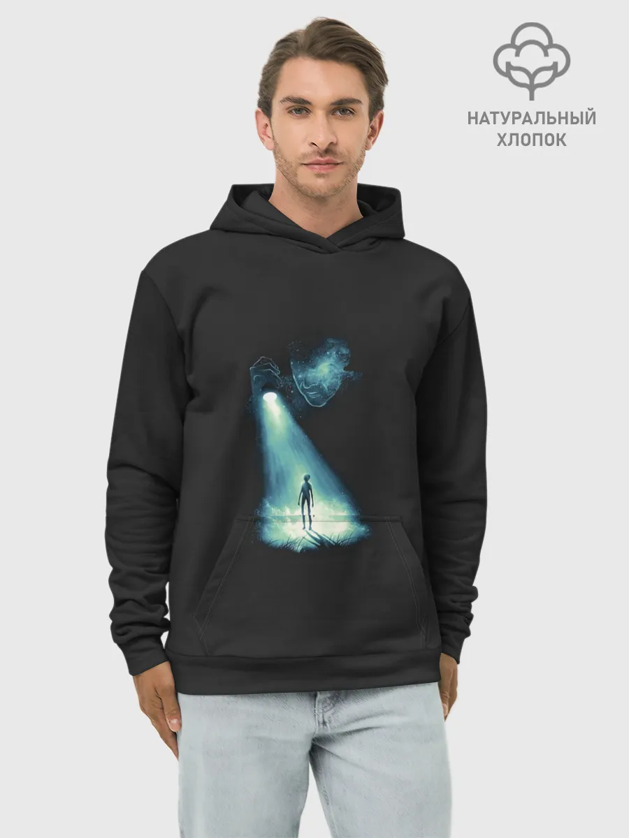 Худи мужской база хлопок / Я слежу за тобой