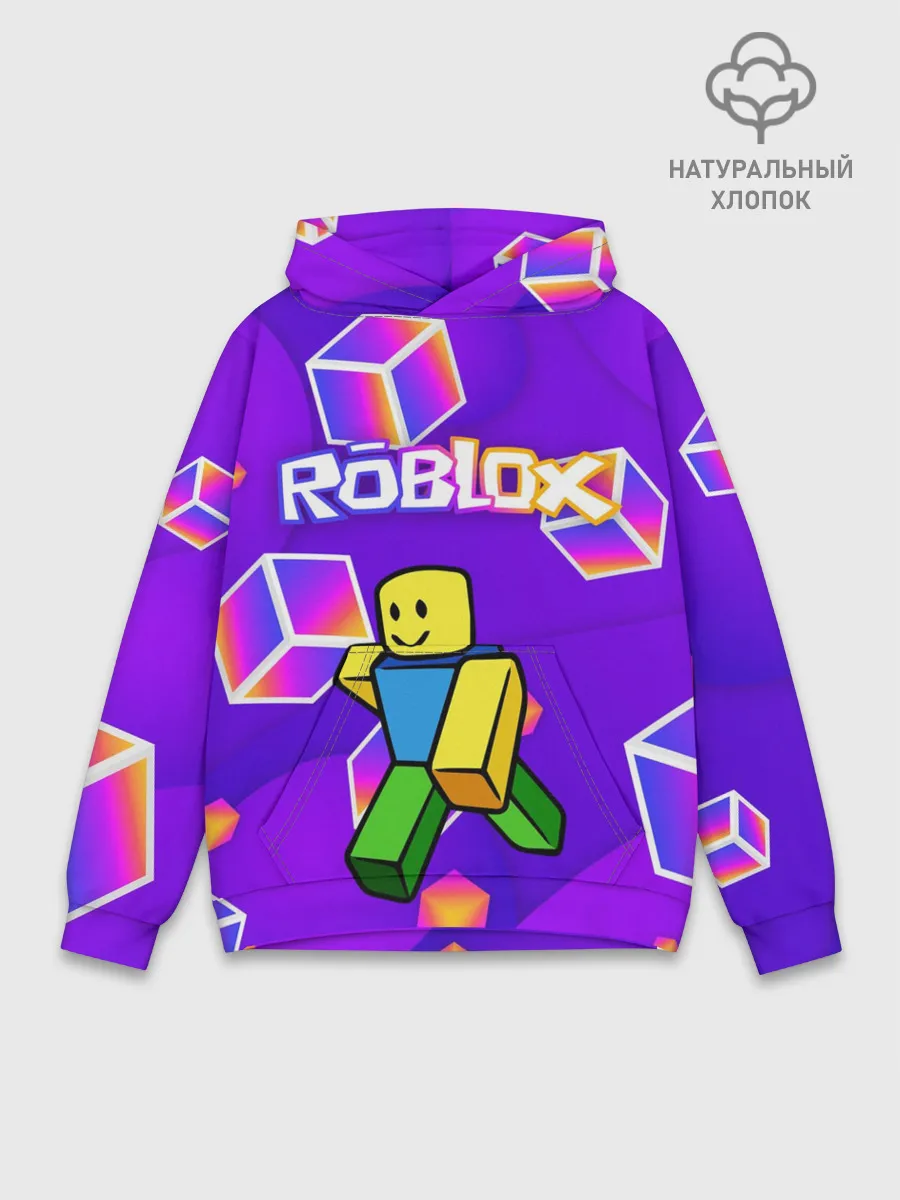 Худи мужской база хлопок / ROBLOX КУБЫ