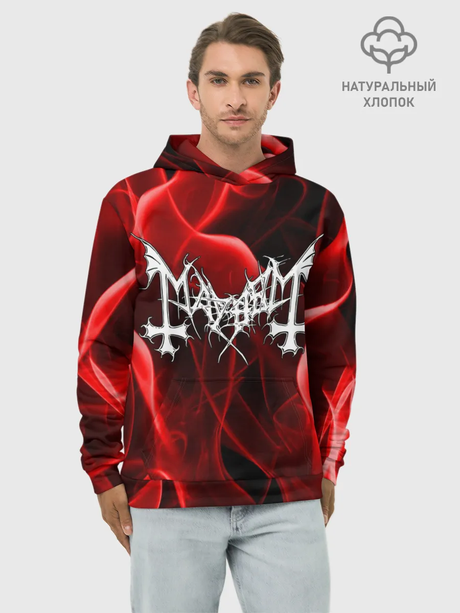 Худи мужской база хлопок / MAYHEM