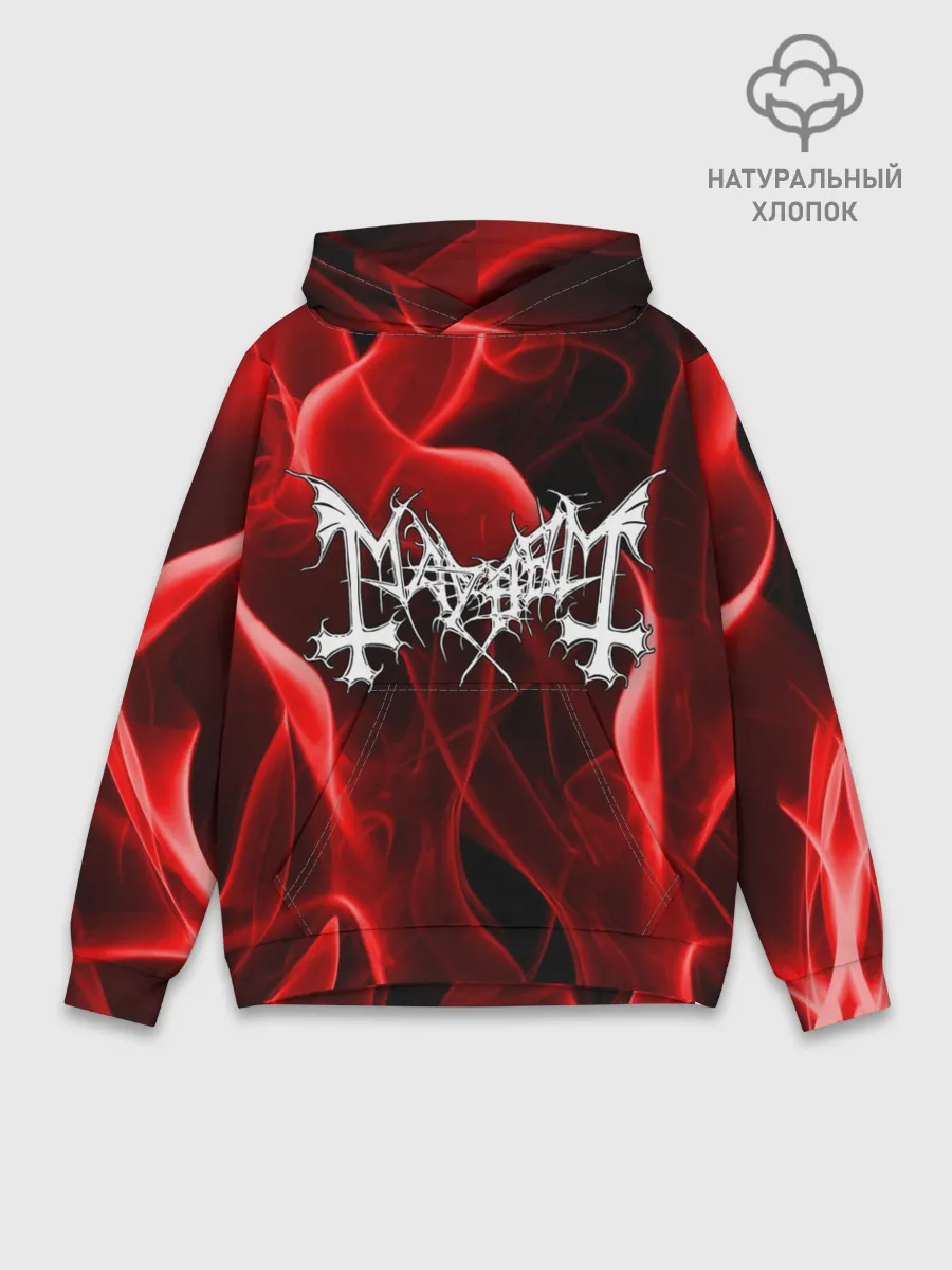 Худи мужской база хлопок / MAYHEM