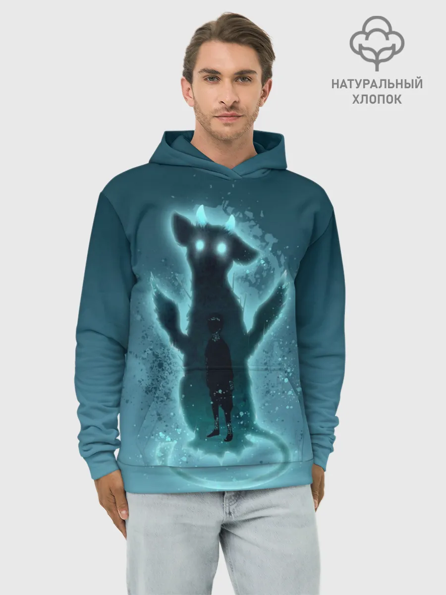 Худи мужской база хлопок / последний хранитель