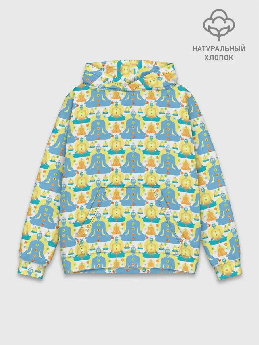 Худи мужской база хлопок / Медитация