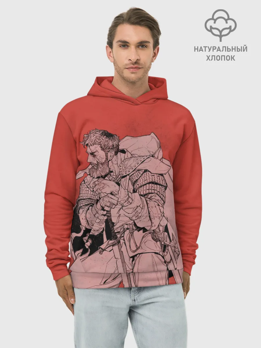 Худи мужской база хлопок / Viking