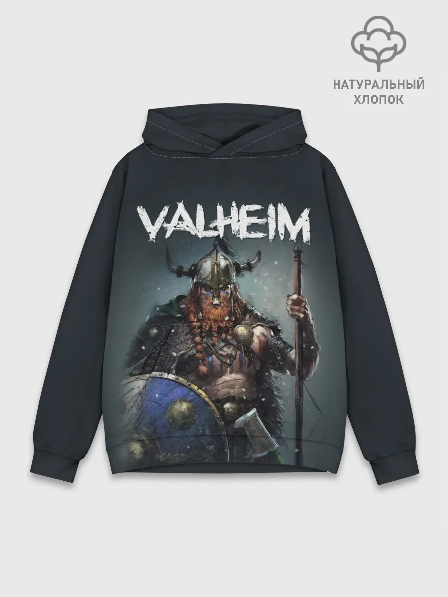 Худи мужской база хлопок / Valheim