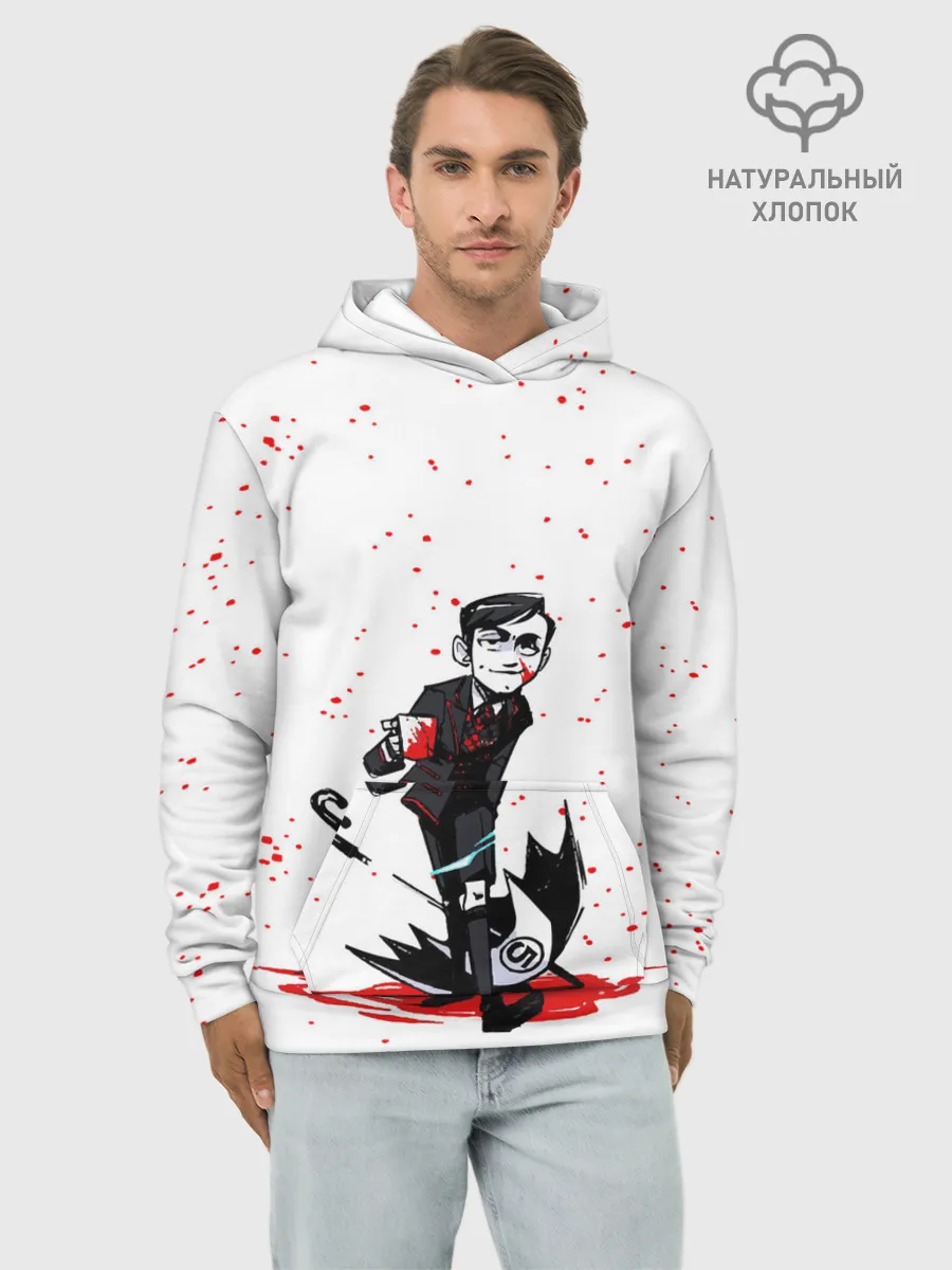 Худи мужской база хлопок / Академия Амбрелла