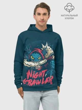 Худи мужской база хлопок / Night Crawler | Dota 2