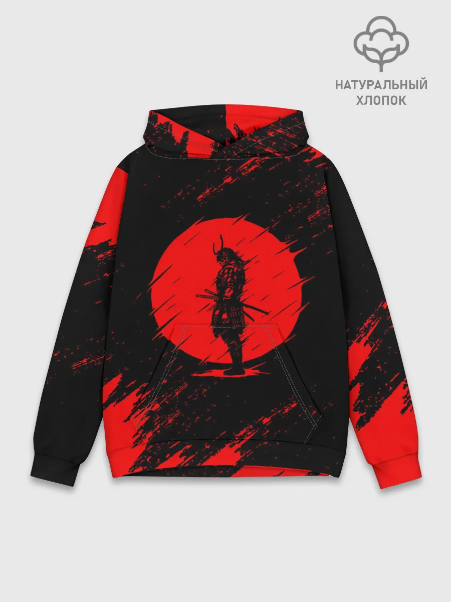 Худи мужской база хлопок / САМУРАИ | SAMURAI