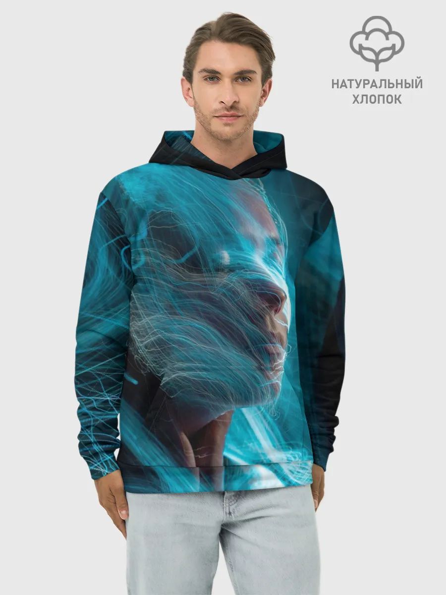 Худи мужской база хлопок / Фантазия
