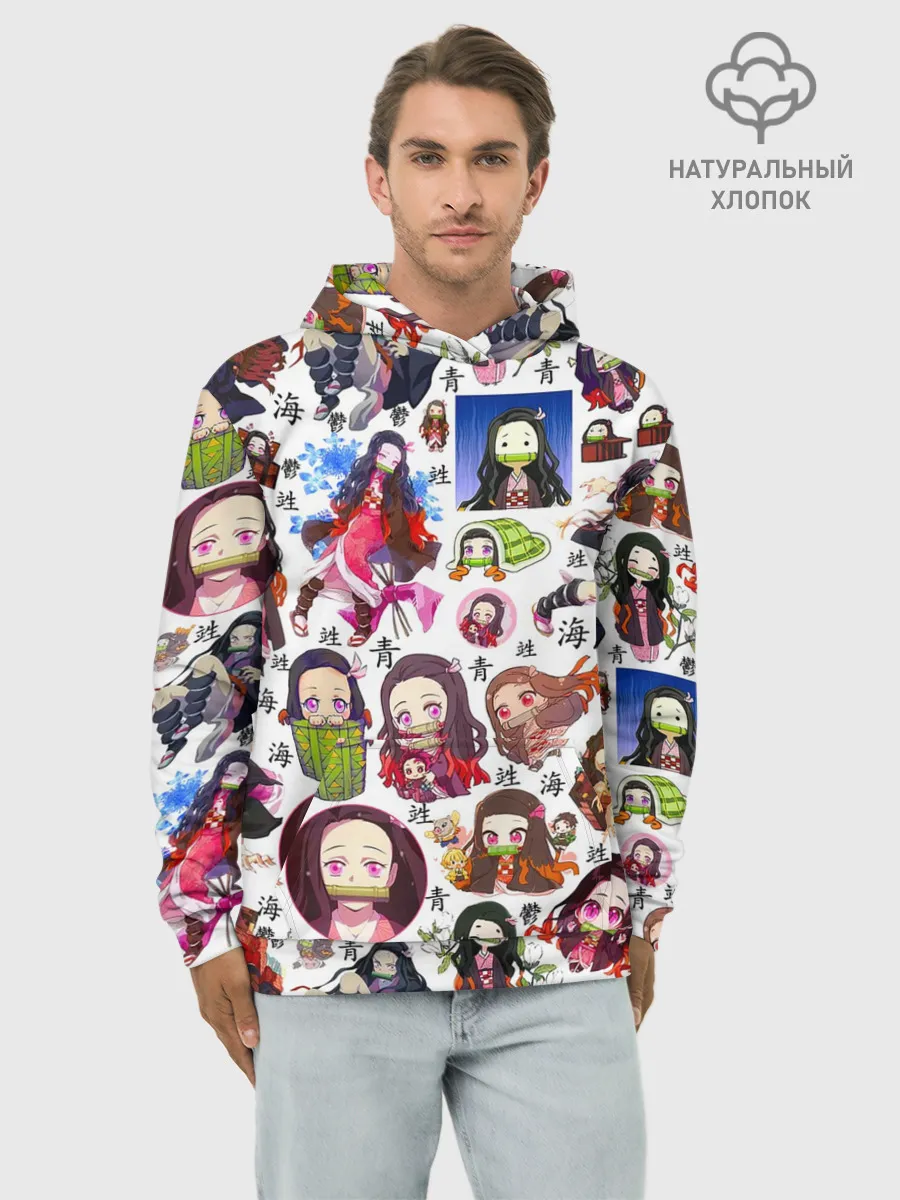 Худи мужской база хлопок / НЕЗУКО