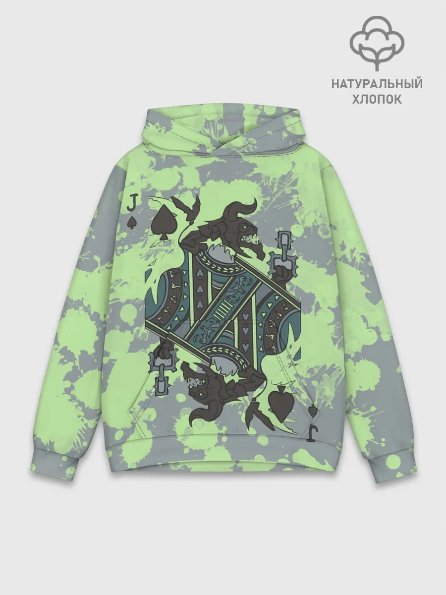 Худи мужской база хлопок / Визаж | Dota 2