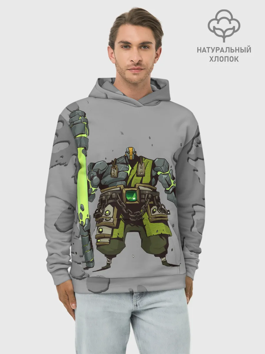 Худи мужской база хлопок / Земеля | Dota 2