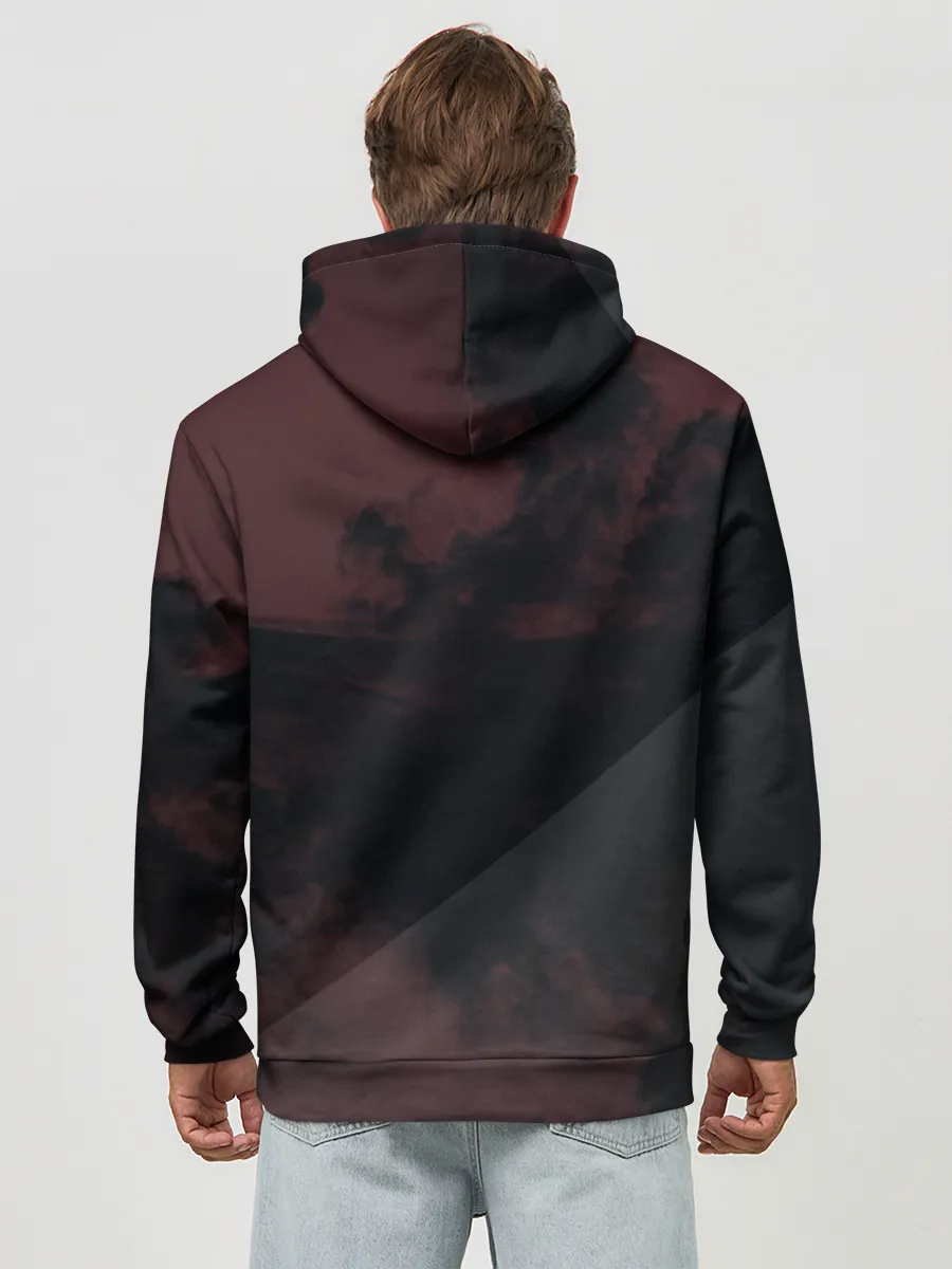 Худи мужской база хлопок / Moscow | Москва не Россия