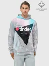Худи мужской база хлопок / Тиндер | Tinder Swipe Right