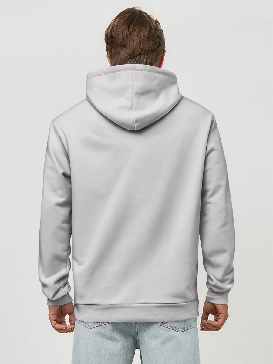 Худи мужской база хлопок / Лисица