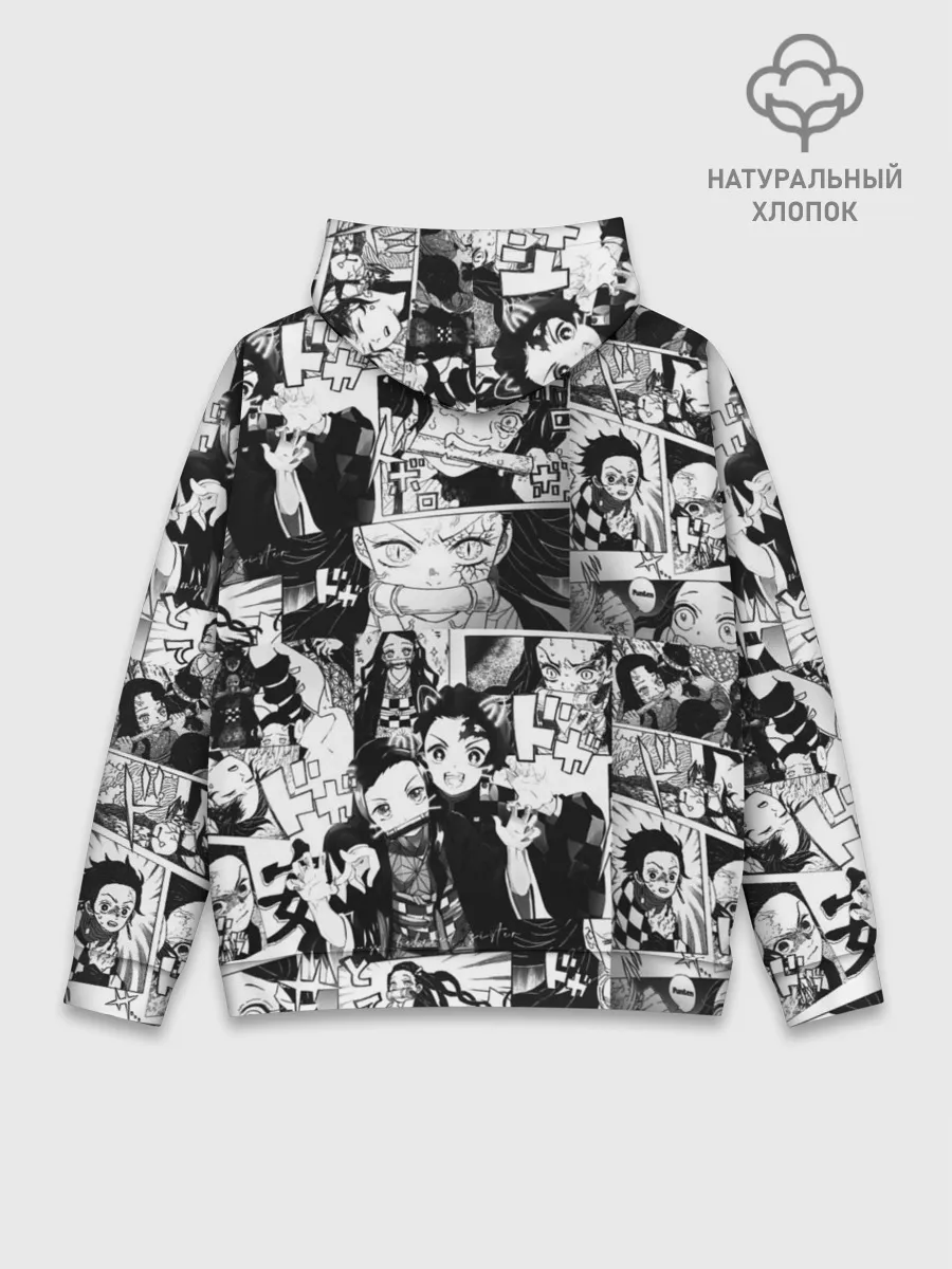 Худи мужской база хлопок / НЕЗУКО