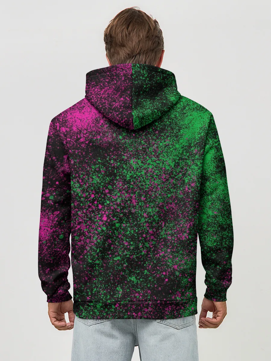 Худи мужской база хлопок / ДЖУДИ АЛЬВАРЕС | CYBERPUNK