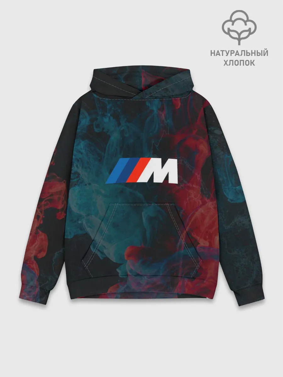 Худи мужской база хлопок / BMW M Power | БМВ М