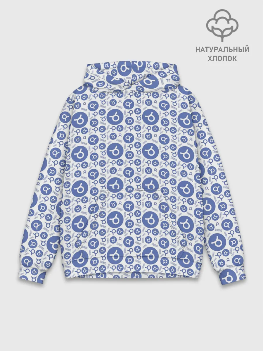 Худи мужской база хлопок / Телец