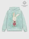 Худи мужской база хлопок / Зайчик с подарком