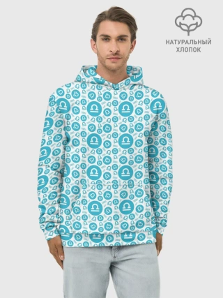 Худи мужской база хлопок / Весы