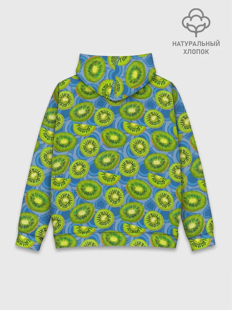 Худи мужской база хлопок / Киви