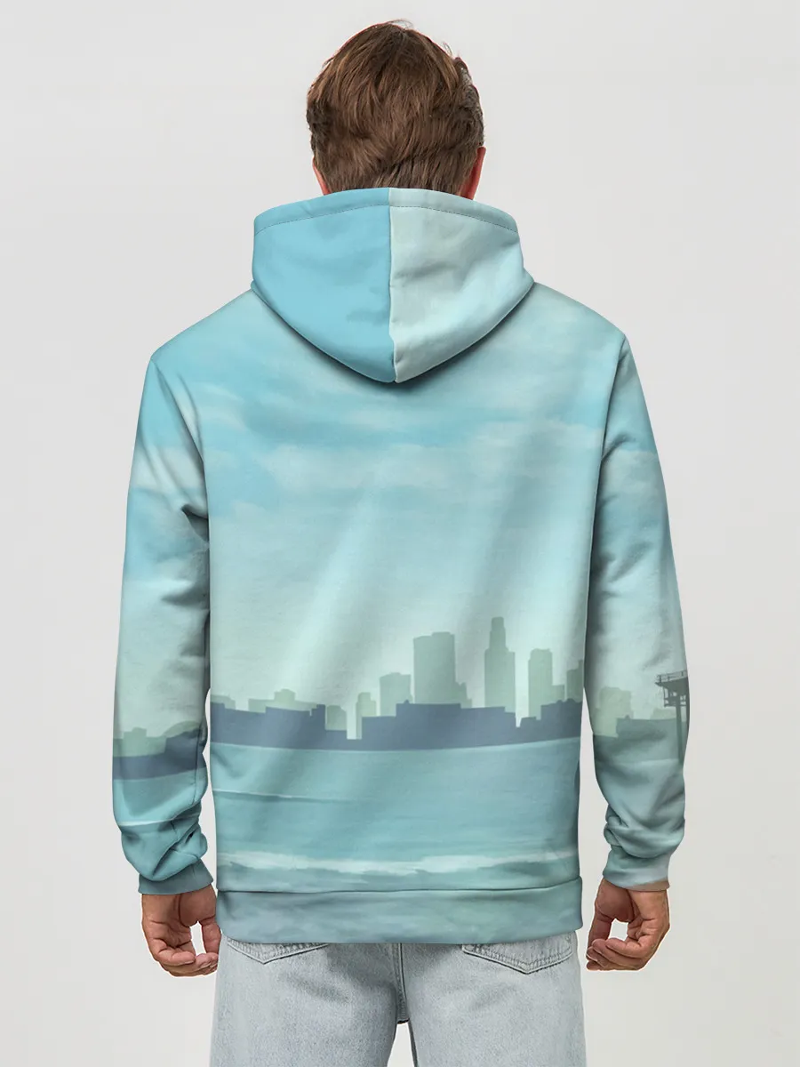 Худи мужской база хлопок / Grand Theft Auto 5 девушка