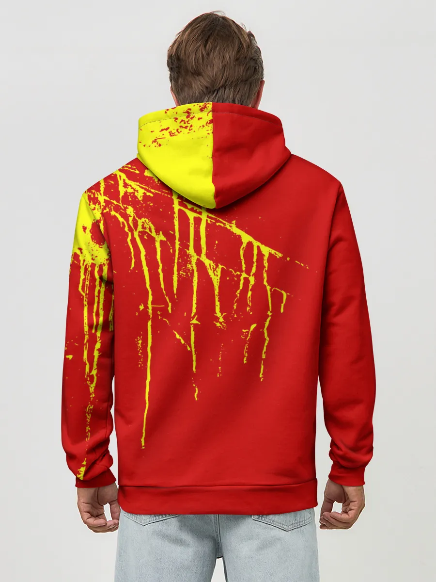 Худи мужской база хлопок / PERKAHOLIC