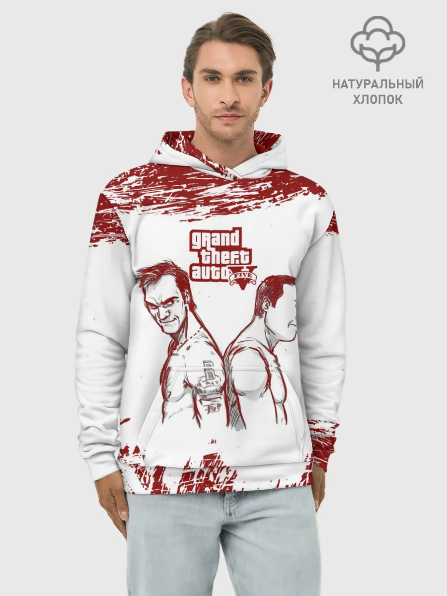 Худи мужской база хлопок / Тревор vs Майкл | GTA 5