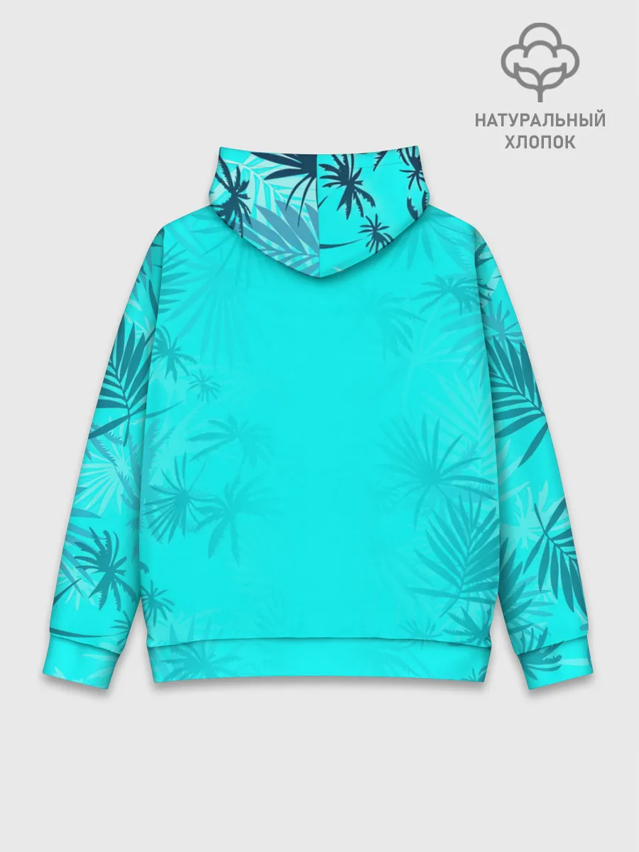 Худи мужской база хлопок / GTA Vice City гавайка