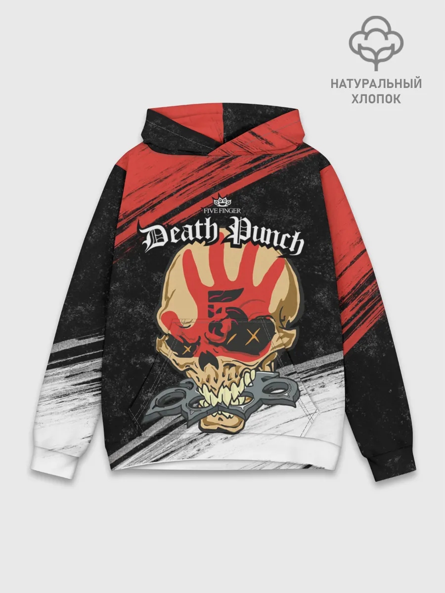 Худи мужской база хлопок / Five Finger Death Punch [7]