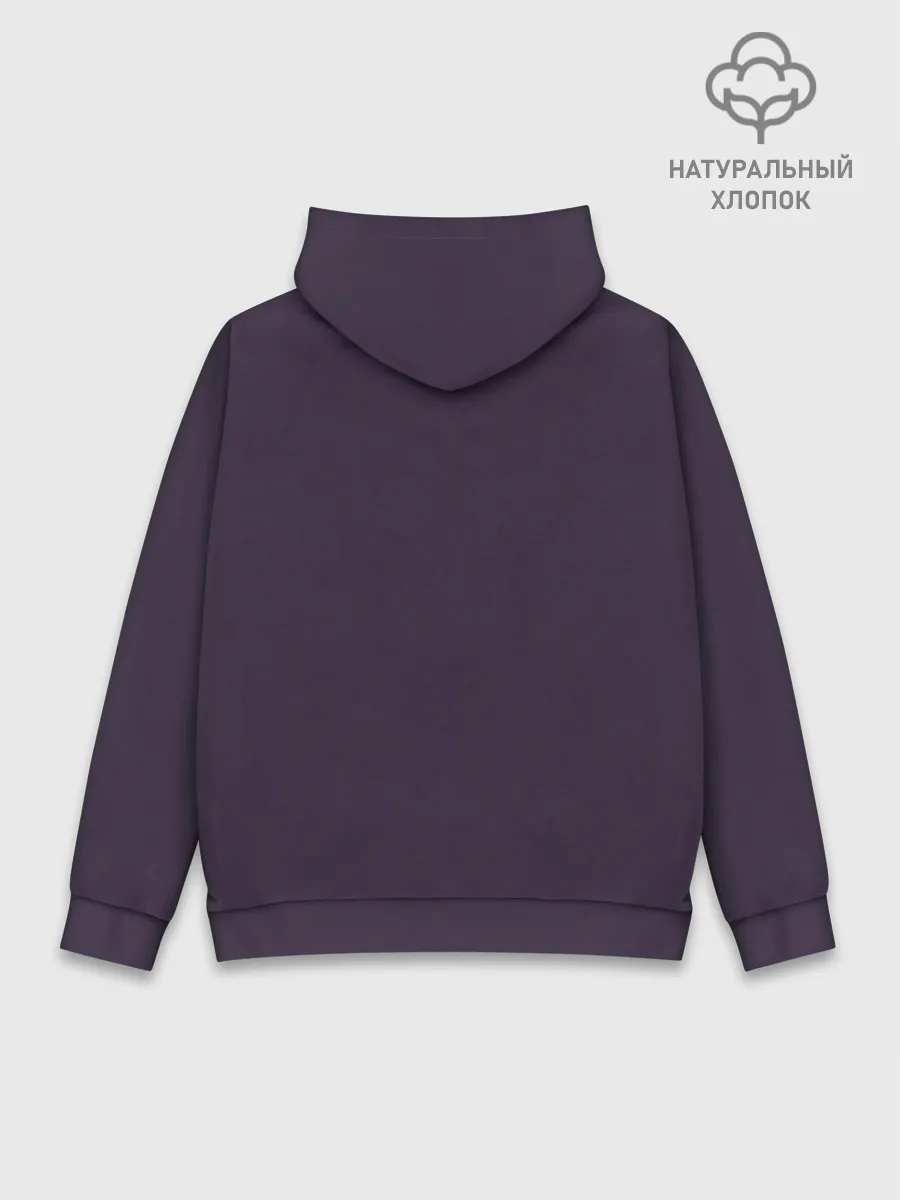 Худи мужской база хлопок / asuka langley