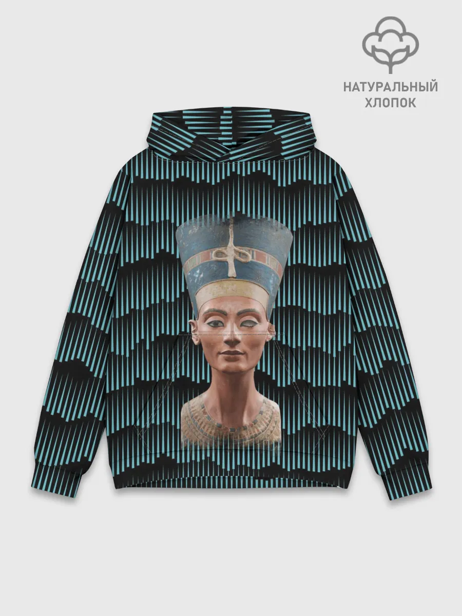 Худи мужской база хлопок / Нефертити