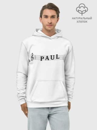 Худи мужской база хлопок / Paul