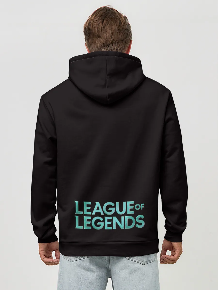 Худи мужской база хлопок / Asian | LOL