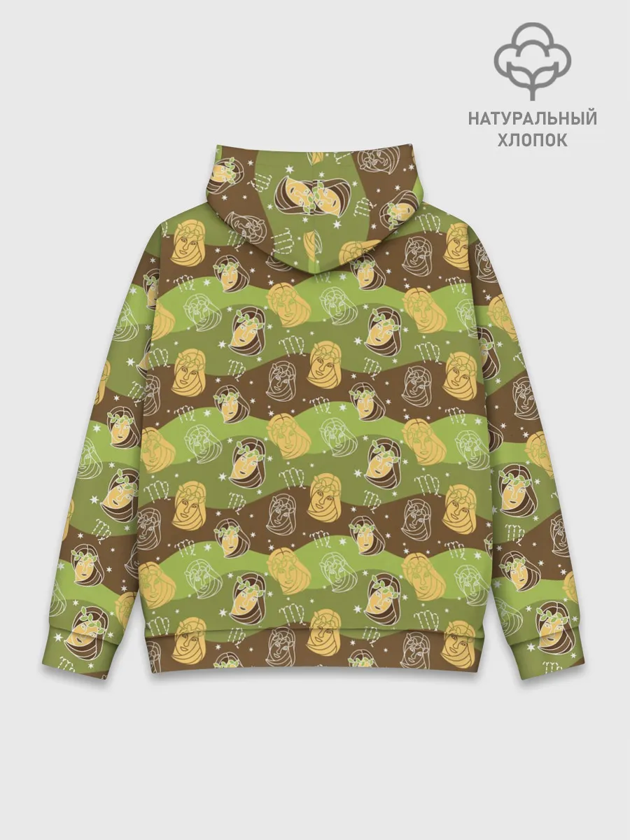 Худи мужской база хлопок / Дева