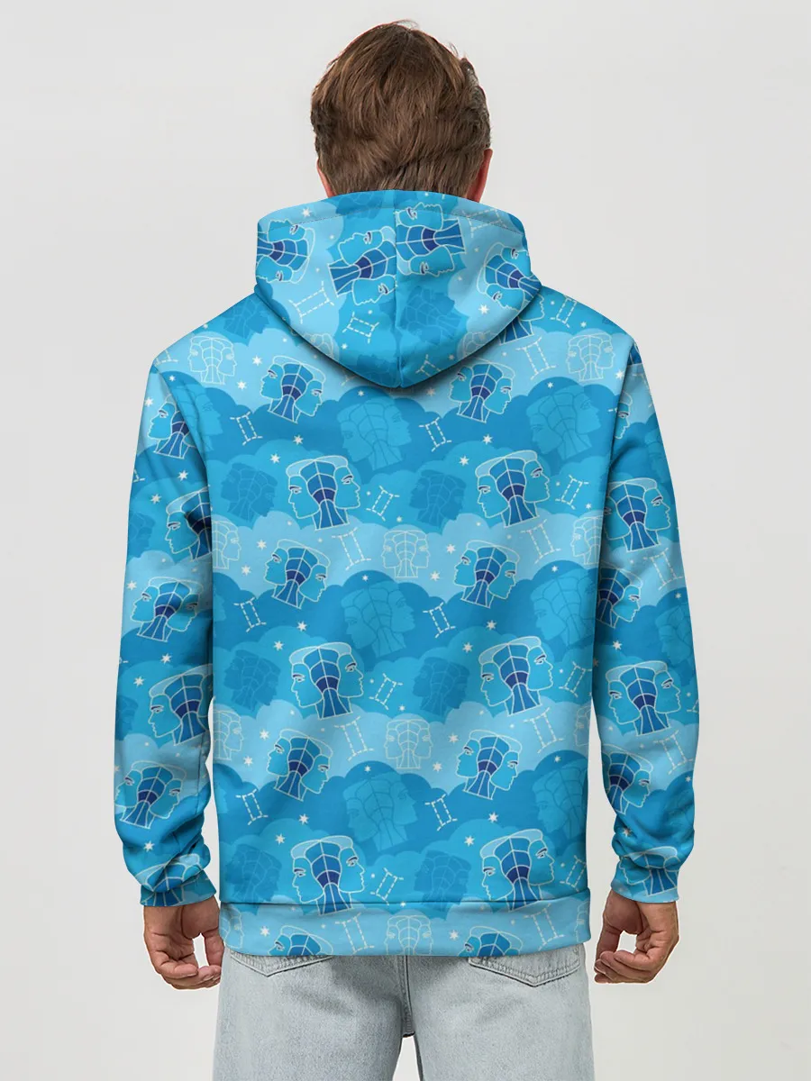 Худи мужской база хлопок / Близнецы