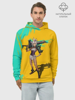 Худи мужской база хлопок / Ривен | LOL