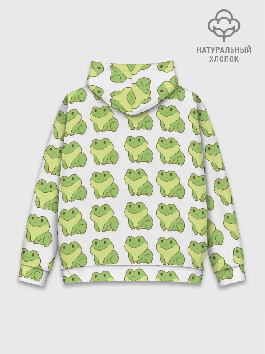 Худи мужской база хлопок / лягушки