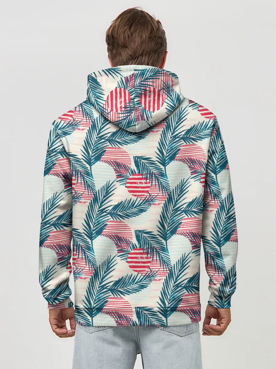 Худи мужской база хлопок / Ретро арт