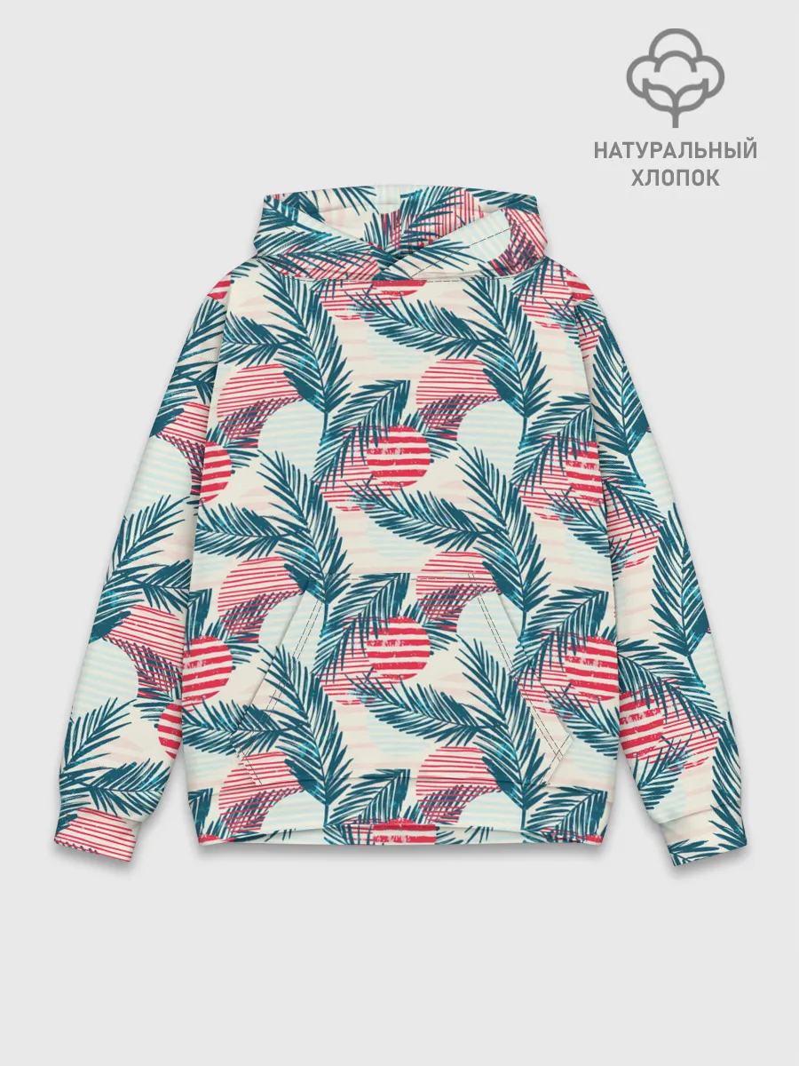 Худи мужской база хлопок / Ретро арт