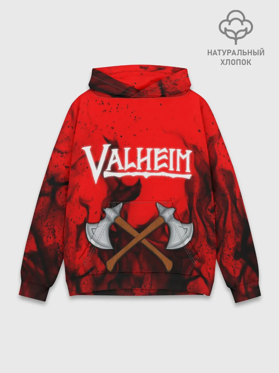 Худи мужской база хлопок / VALHEIM
