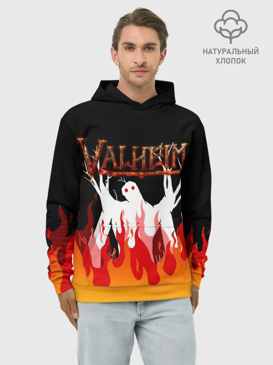 Худи мужской база хлопок / VALHEIM