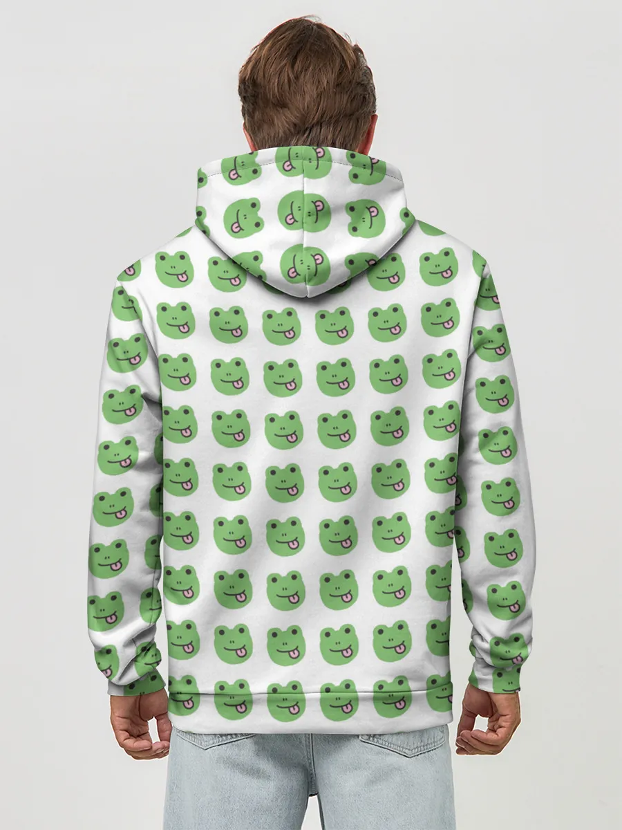 Худи мужской база хлопок / лягушки